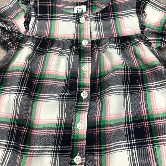 Baby gap plaid top - Picture 2 of 3
